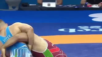 تاج گذاری میرزازاده در زاگرب با کسب مدال طلا