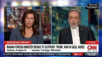 عراقچی در مصاحبه با سی ان ان: ایران همواره آماده گفت‌وگو بوده‌ است؛ با پیشنهاداتی سازنده به نیویورک آمدم