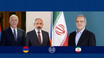 پیام پزشکیان به رئیس جمهور و نخست وزیر ارمنستان