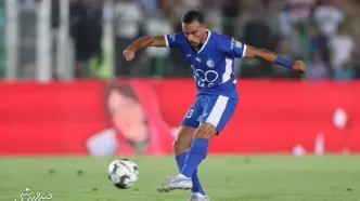 کنایه مدافع استقلال از نیمکت‌نشینی؛ خون می‌چکد...! +عکس