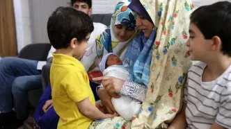 ویدئو پربازدید از زن دهه هفتادی با 13 فرزندش!