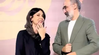 تیپ ساده شبنم قربانی در اکران مردمی «ناتوردشت»