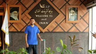 منیر الحدادی وارد تهران شد
