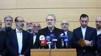 لاریجانی در بدو ورود به لبنان چه گفت؟