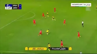 ببینید| خلاصه بازی سپاهان مقابل تراکتور