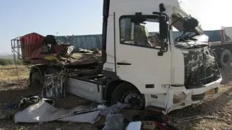 مرگ 4 نفر در تصادف مرگبار تریلی با ساینا