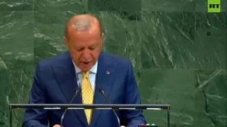 اردوغان هم مثل ماکرون در ترافیک نیویورک گیر کرد!
