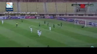 ویدیو: گل اول پیکان به شمس آذر توسط افشین صادقی