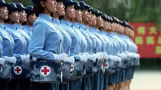 رژه دیدنی و نظم خاص ارتش چین در اجلاس شانگهای