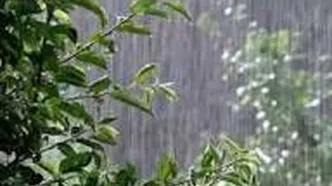 رگبار شدید باران و آبگرفتگی معابر در گرگان