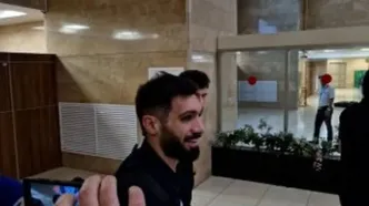 عارف آقاسی در فرودگاه: قشنگ بگیرید!