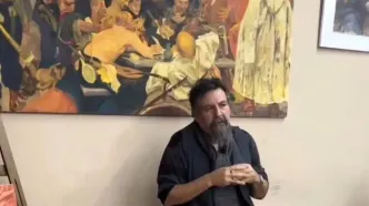 احمد طالبی نقاش درگذشت
