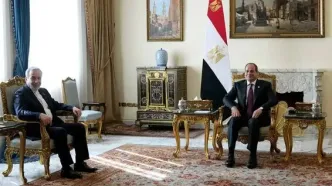 عراقچی با رئیس جمهور مصر دیدار کرد