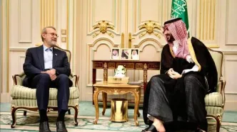 جزییات جدید از دیدار لاریجانی و بن‌سلمان در ریاض + فیلم