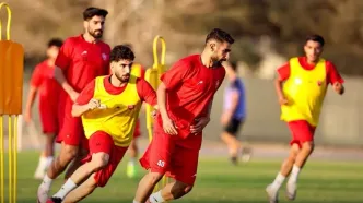 قرق تمرینات پرسپولیس با ناشناس ها!
