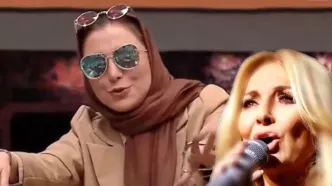 پیام عاشقانه رویا میرعلمی به گوگوش/ ویدئو