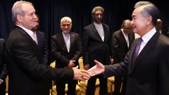 پزشکیان وارد پکن شد