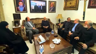 نایب رئیس مجلس با خانواده شهید سیدحسن نصرالله دیدار کرد