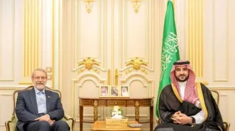 پیام وزیر دفاع عربستان پس از دیدار با لاریجانی