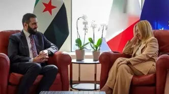 لبخند معنادار خانم نخست وزیر به جولانی+تصاویر