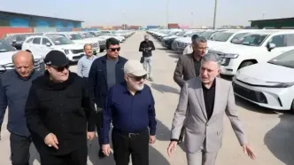 وعده استاندار خوزستان محقق شد / آغاز ترخیص خودروهای خارجی بلاتکلیف در گمرک خرمشهر
