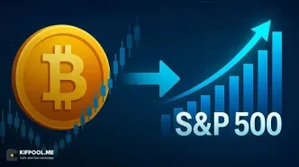 مقایسه بیت‌کوین و شاخص S&P 500