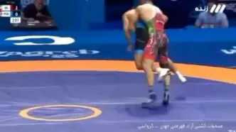 ببینید| نخودی با پیروزی کشتی قهرمانی جهان را آغاز کرد