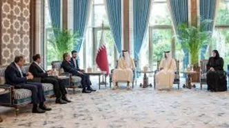 پیام رئیس جمهور ایران به امیر قطر رسید
