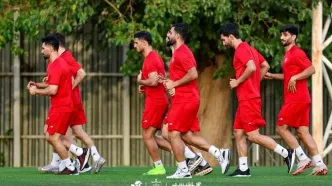 گزارش تمرین یک‌ ساعته پرسپولیس امروز دوشنبه ۲۴ شهریور