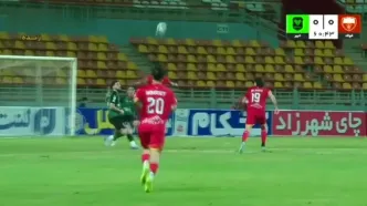 خلاصه بازی فولاد 1 - خیبر خرم آباد 0 + ویدئو