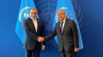 دیدار و گفتگوی عراقچی با دبیرکل سازمان ملل
