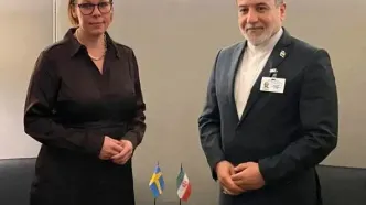 رایزنی وزیران خارجه ایران و سوئد درباره موضوعات بین‌المللی