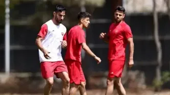 پرسپولیسی ها دو بخش تمرین کردند