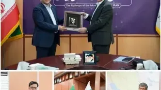 سند چارچوب همکاری میان دو راه‌آهن ایران و پاکستان امضا شد