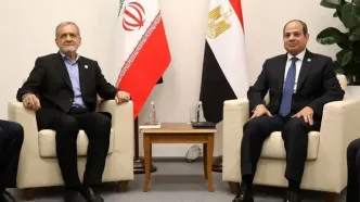 در دیدار پزشکیان با رئیس جمهور مصر چه گذشت؟
