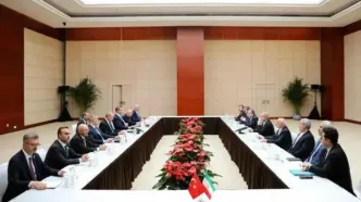 مسعود پزشکیان و اردوغان دیدار کردند