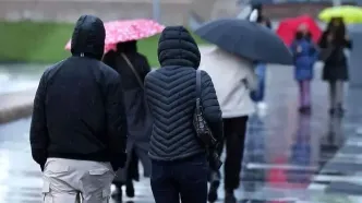 رگبار باران در ۶ استان/ باد و خاک در ۱۲ استان