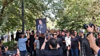 پیکر امید جهان تشییع شد + عکس