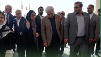 وزیر راه و شهرسازی و معاون نخست وزیر جمهوری آذربایجان وارد منطقه آزاد ارس شدند