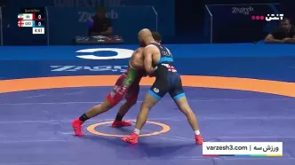 ویدیو: پیروزی میلی‌متری ساروی برابر ملیا از گرجستان