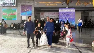 ثبت تردد بیش از ۵ میلیون مسافر از مرزهای خوزستان/ سهم چهار میلیونی شلمچه از آمار تردد