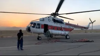 اعزام بیمار دچار اختلال قلبی با بالگرد به بوشهر