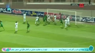 گل اول شمس آذر به پیکان توسط ربیع زاده