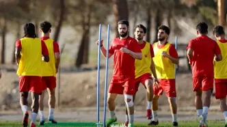 ناشناس‌ها تمرین پرسپولیس را قرق کردند!