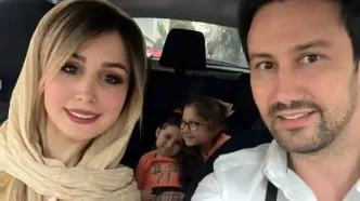 عکس جدید شاهرخ استخری و دخترانش؛ پناه و نبات چقدر بزرگ شده‌اند؟