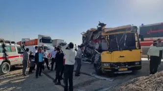 اسامی فوتی‌های حادثه اتوبوس دانشجویان سمنان