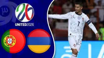 خلاصه بازی پرتغال 5 - ارمنستان 0 + فیلم