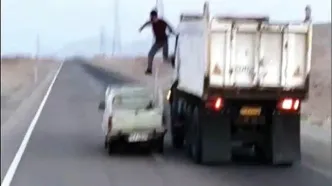 سرقت‌های خبرساز از بار کامیون‌ها در جاده قم