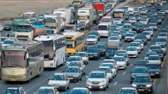 ترافیک سنگین در محورهای پرتردد شمالی