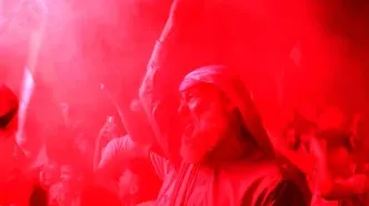 تصاویر؛ جشن و پایکوبی سوری‌ها هنگام سخنرانی جولانی در سازمان ملل